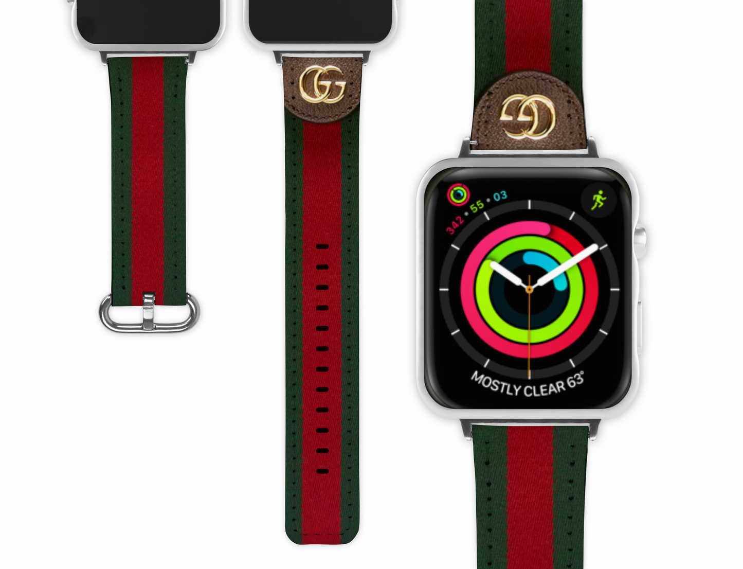 Gucci Inspired Apple Watch Band (012a)