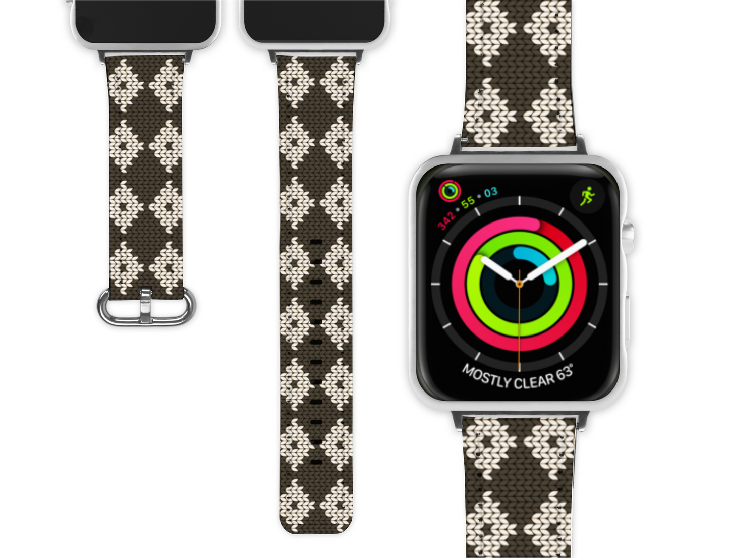 Knit Inspired Apple Watch Band (031)