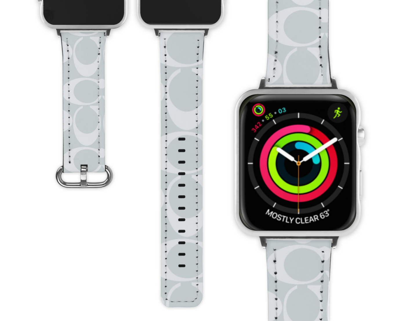 Coach Inspired Apple Watch Band (006)