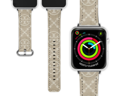 Tory Burch Inspired Apple Watch Band (001)