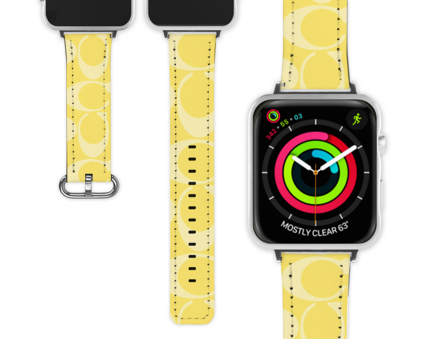 Coach Inspired Apple Watch Band (006)