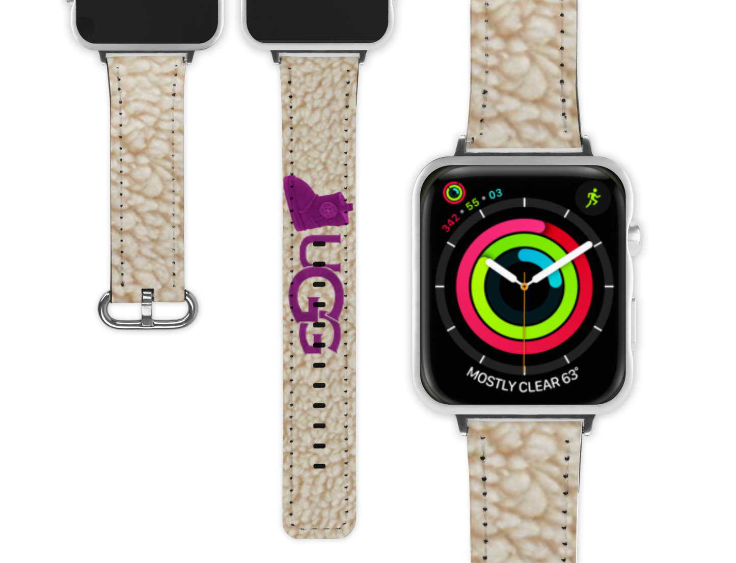 Ugg Inspired Apple Watch Band (001)