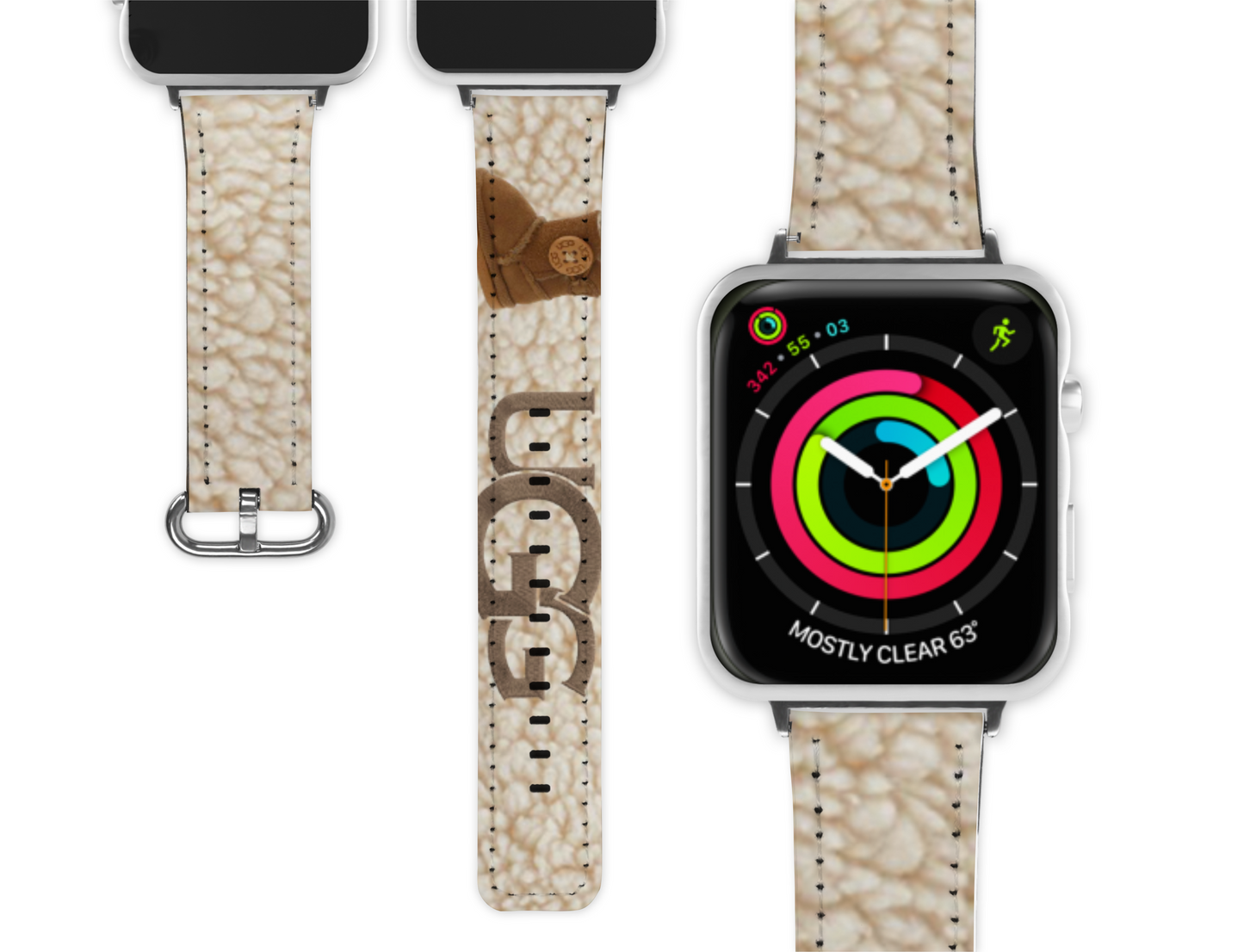 Ugg Inspired Apple Watch Band (007)