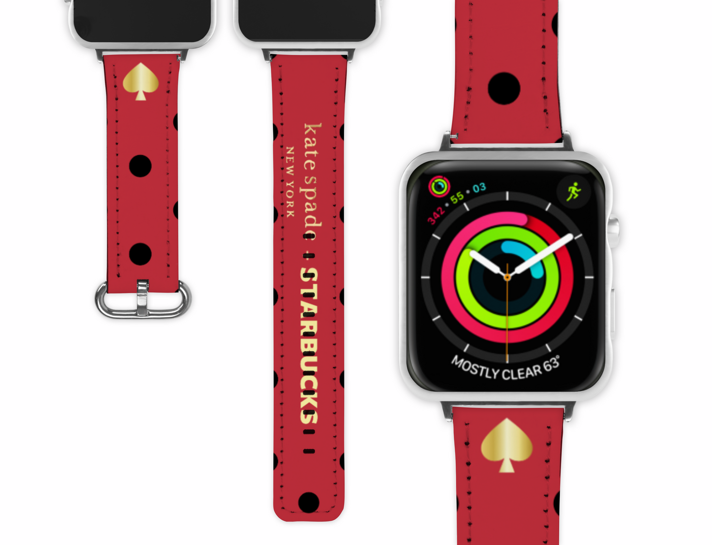 Katie Spade Inspired Apple Watch Band (002)