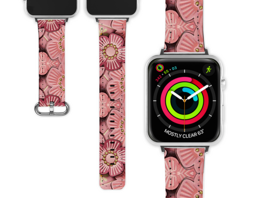 Coach Inspired Apple Watch Band (060)