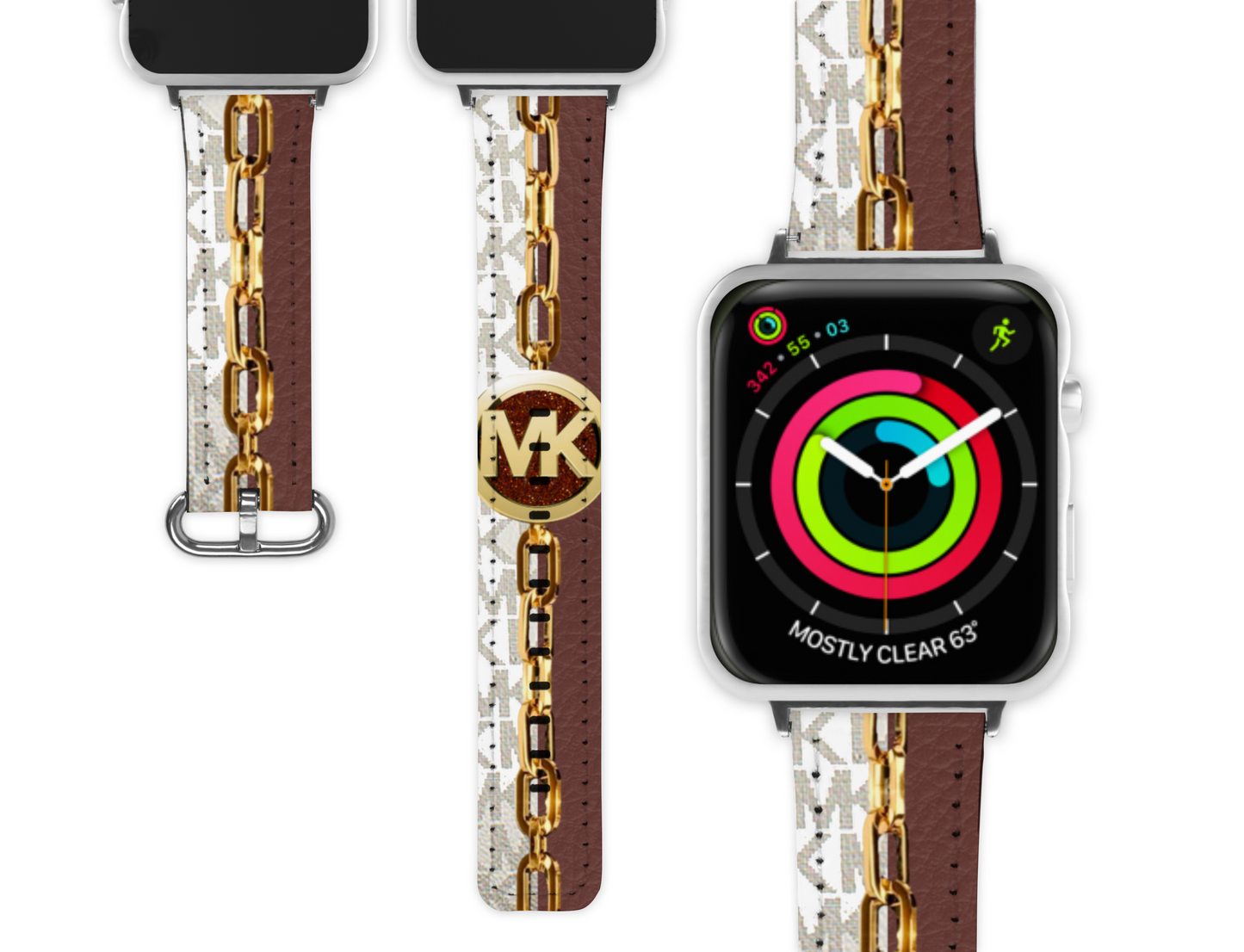 Michael Kors Inspired Apple Watch Band (010)