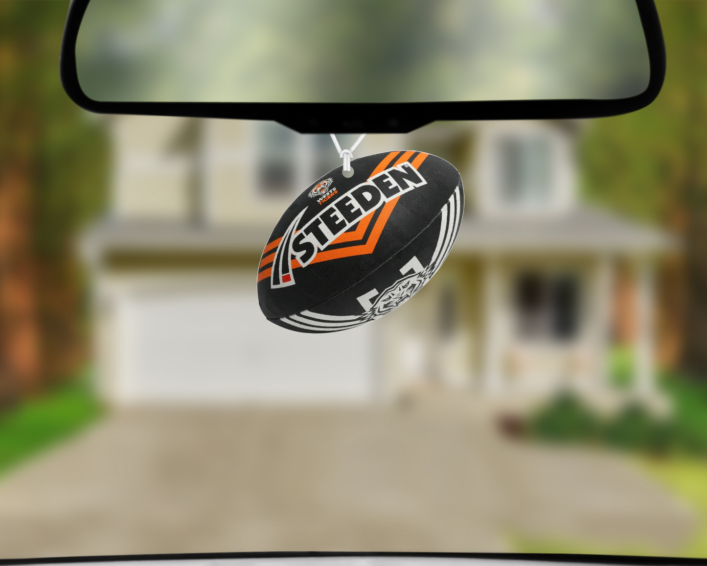 Wests Tigers Football Car Air Freshener