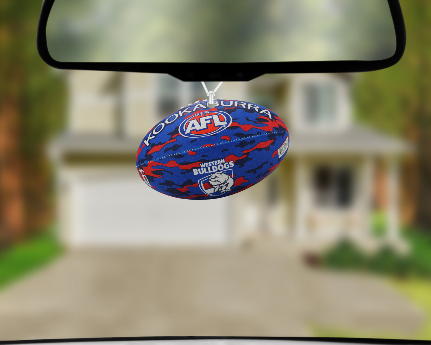 Western Bulldogs Football Car Air Freshener