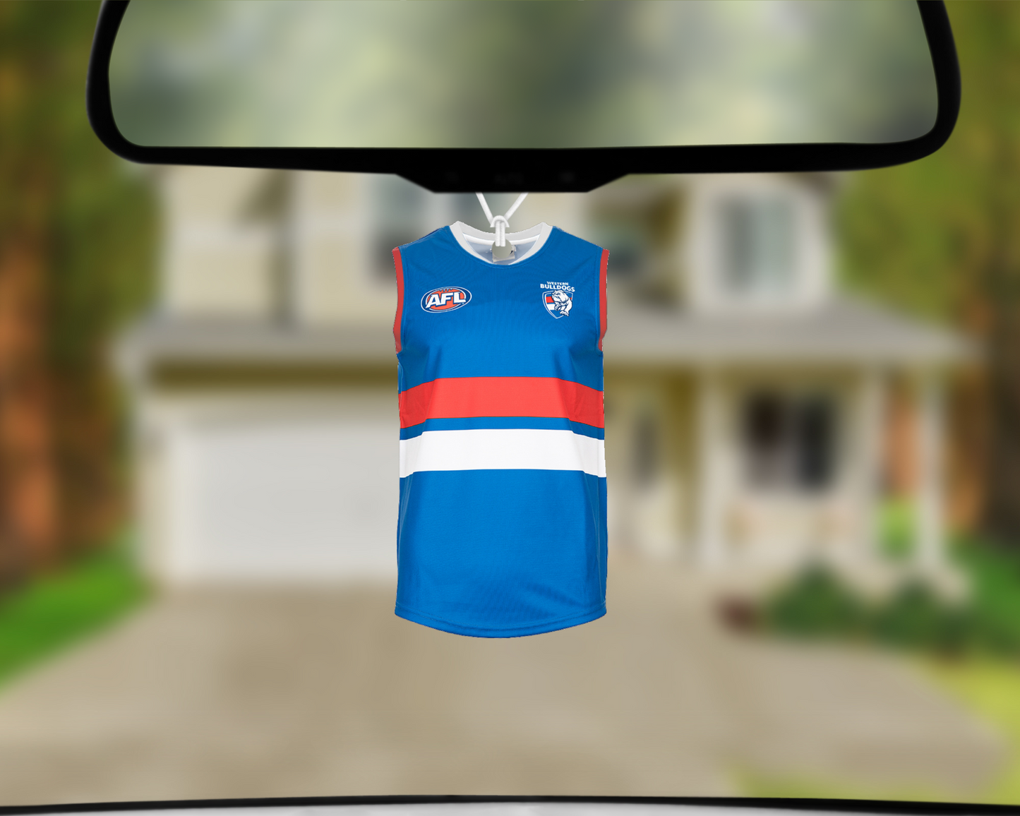 Western Bulldogs Jersey Car Air Freshener