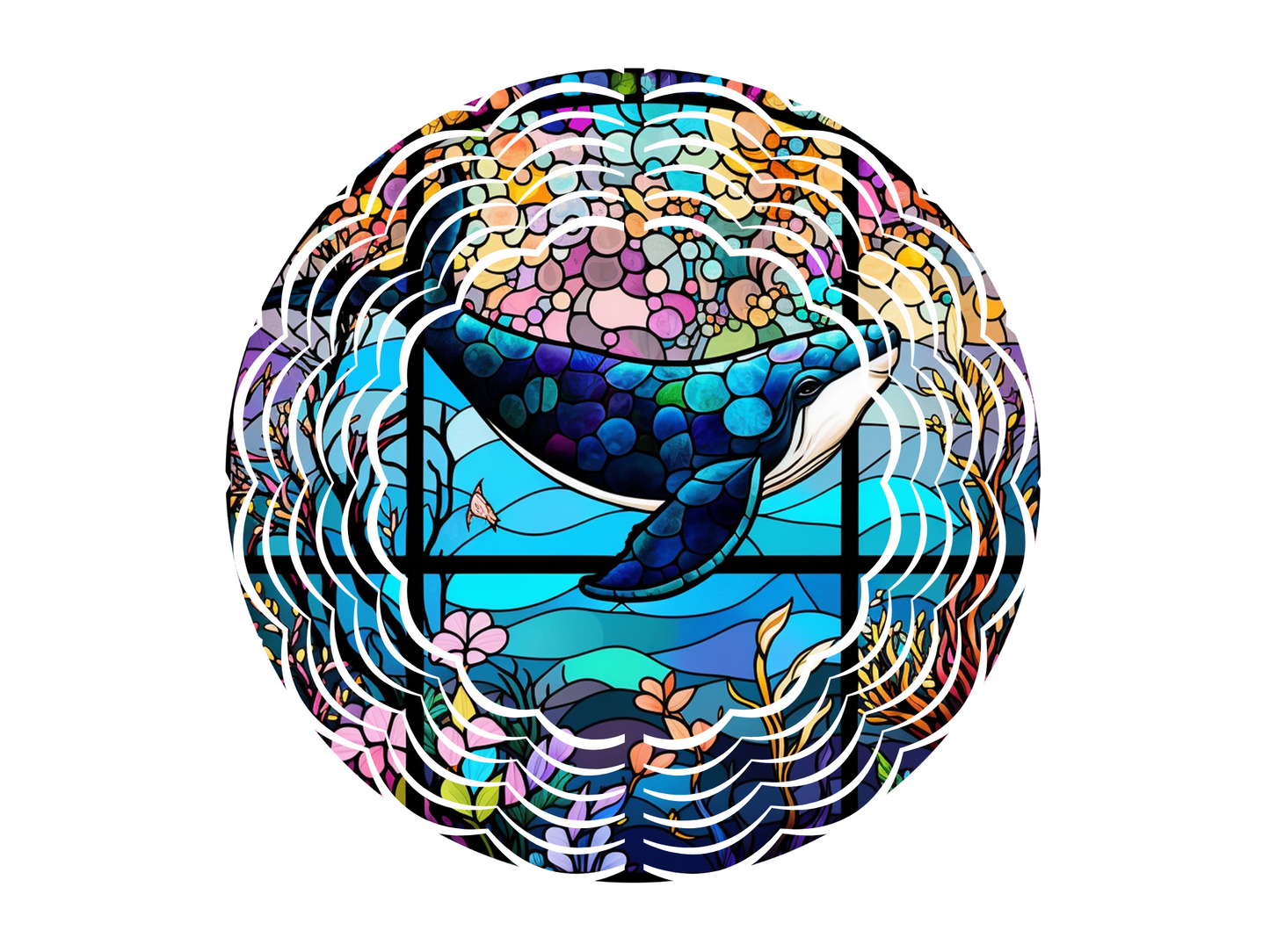 Whale Wind Spinner