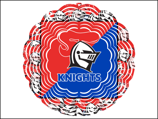 Newcastle Knights Wind Spinner (001)