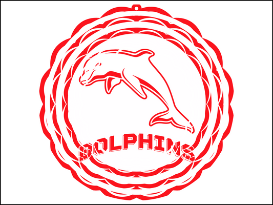 Dolphins Wind Spinner (003)