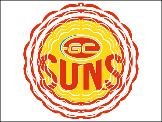 Gold Coast Suns Wind Spinner (002)