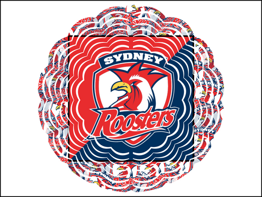 Sydney Roosters Wind Spinner (001)