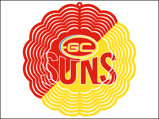 Gold Coast Suns Wind Spinner (003)