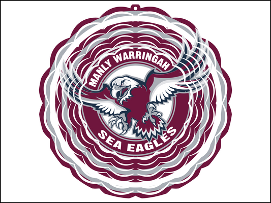 Manly Sea Eagles Wind Spinner (003)
