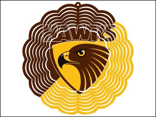 Hawthorn Hawks Wind Spinner (003)