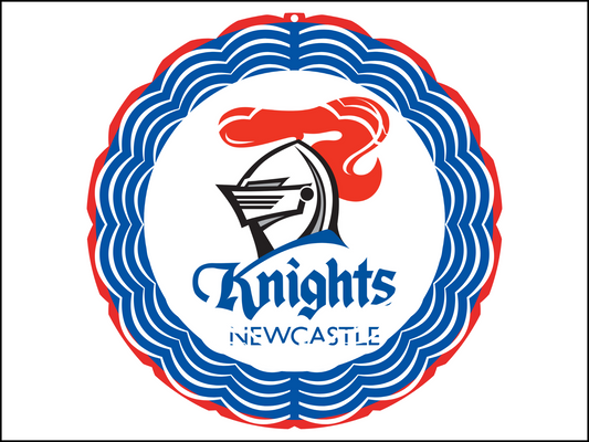 Newcastle Knights Wind Spinner (002)