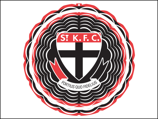St Kilda Saints Wind Spinner (002)