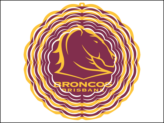 Brisbane Broncos Wind Spinner (003)