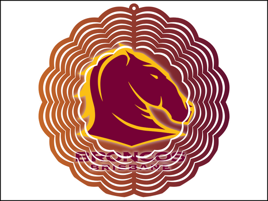 Brisbane Broncos Wind Spinner (004)