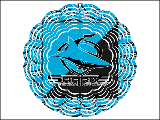Cronulla Sharks Wind Spinner (001)