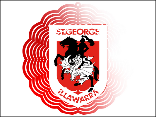 St George Dragons Wind Spinner (003)