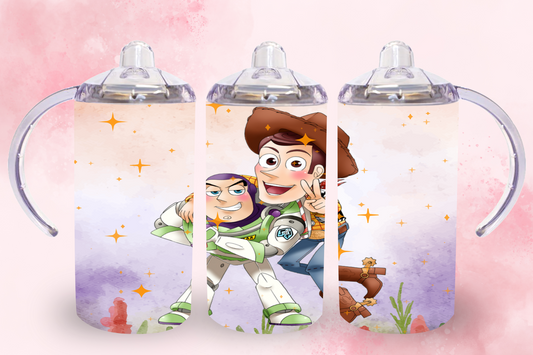 Woody & Buzz Watercolor Sippy/Kid Cup