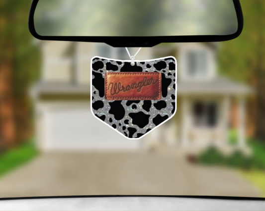 Wrangler Pocket (Animal Print) Car Air Freshener