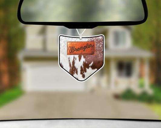 Wrangler Pocket (Cowhide) Car Air Freshener