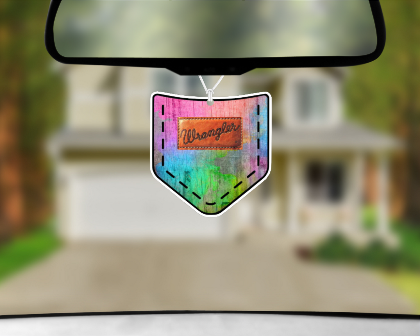 Wrangler Pocket (Rainbow) Car Air Freshener