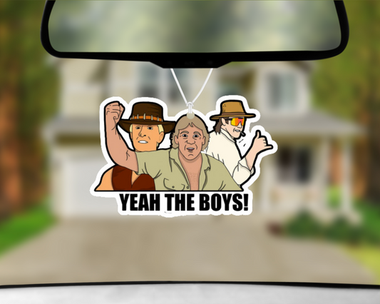 Yeah The Boys! Car Air Freshener