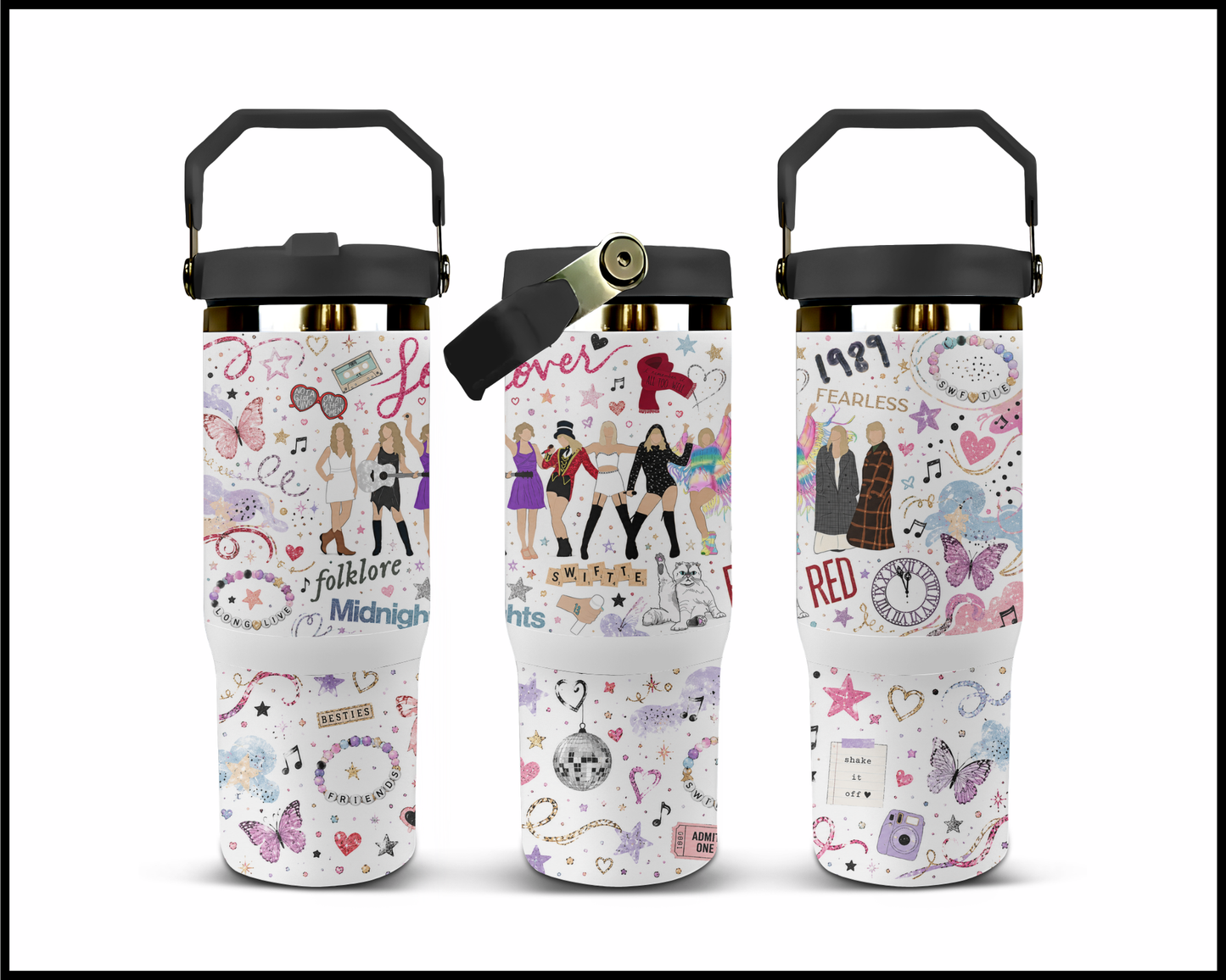 Taylor Swift Big Guzzler Stainless Steel Tumbler (1007)