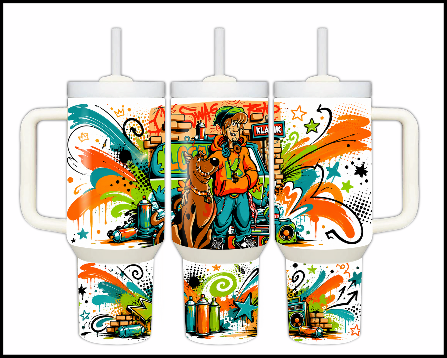Shaggy & Scooby Big Guzzler Stainless Steel Tumbler (1060)