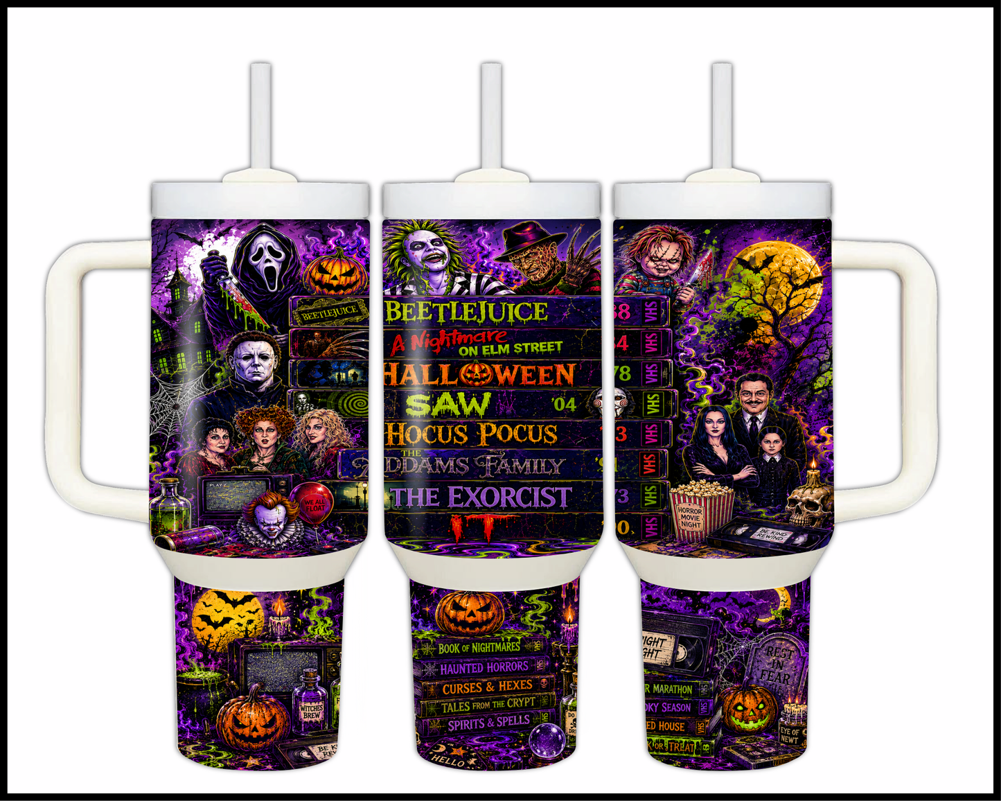 Rewind If You Dare Big Guzzler Stainless Steel Tumbler (1105)