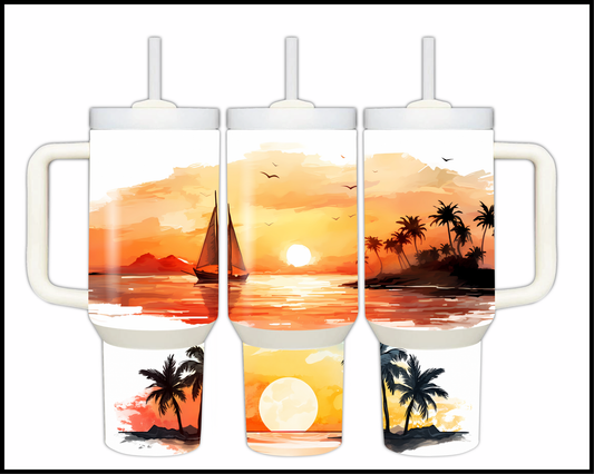 Amber Anchor Stainless Steel Big Guzzler (177)