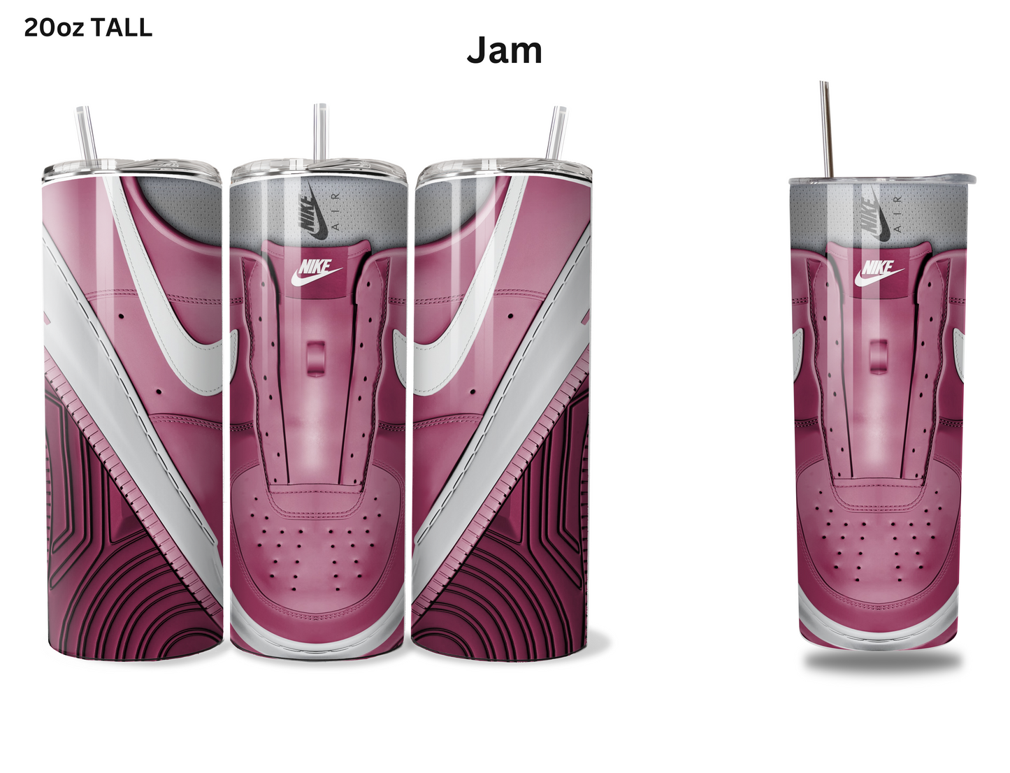 Real Laces Nike Kicks (Shoe Inspired Tumbler)