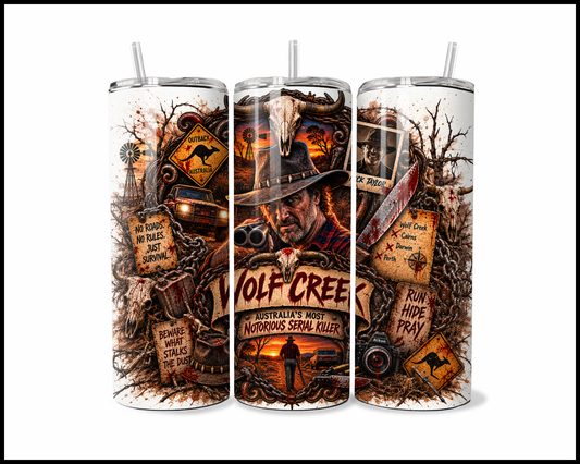 Sinister Sips - Wolf Creek Stainless Steel Tumbler (5635)