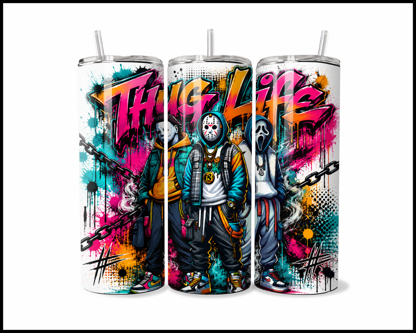 Thug Life Stainless Steel Tumbler (5656)