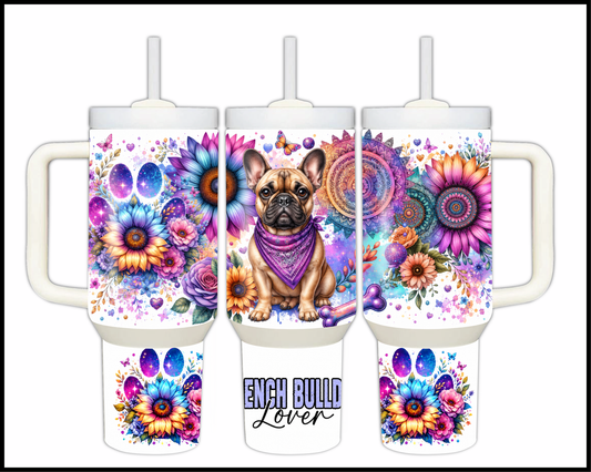 French Bulldog Lover Stainless Steel Big Guzzler (965)