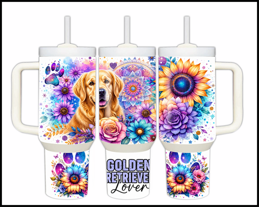 Golden Retriever Lover Stainless Steel Big Guzzler (969)