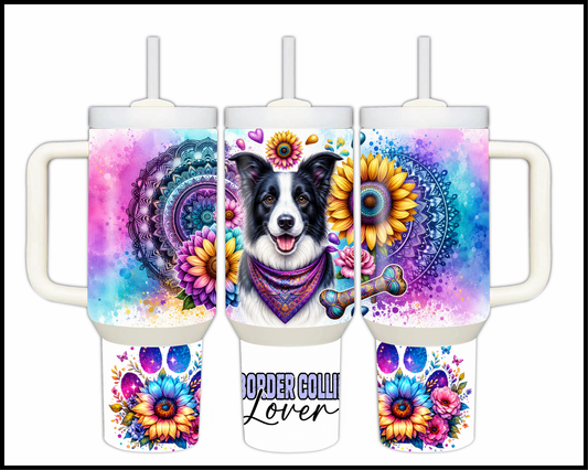 Border Collie Lover Stainless Steel Big Guzzler (970)