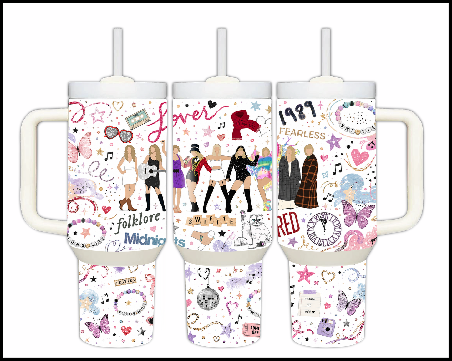 Taylor Swift Big Guzzler Stainless Steel Tumbler (1007)