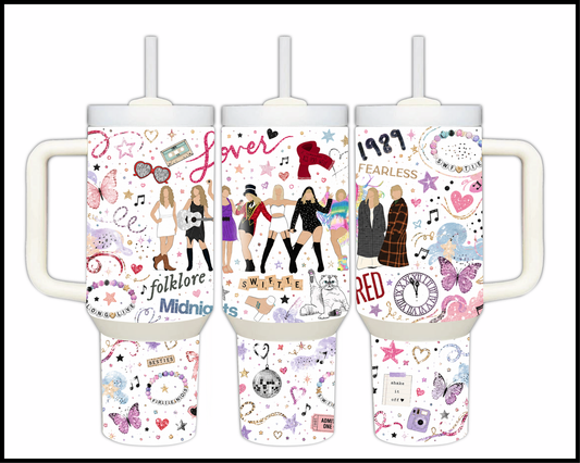 Taylor Swift Big Guzzler Stainless Steel Tumbler (1007)