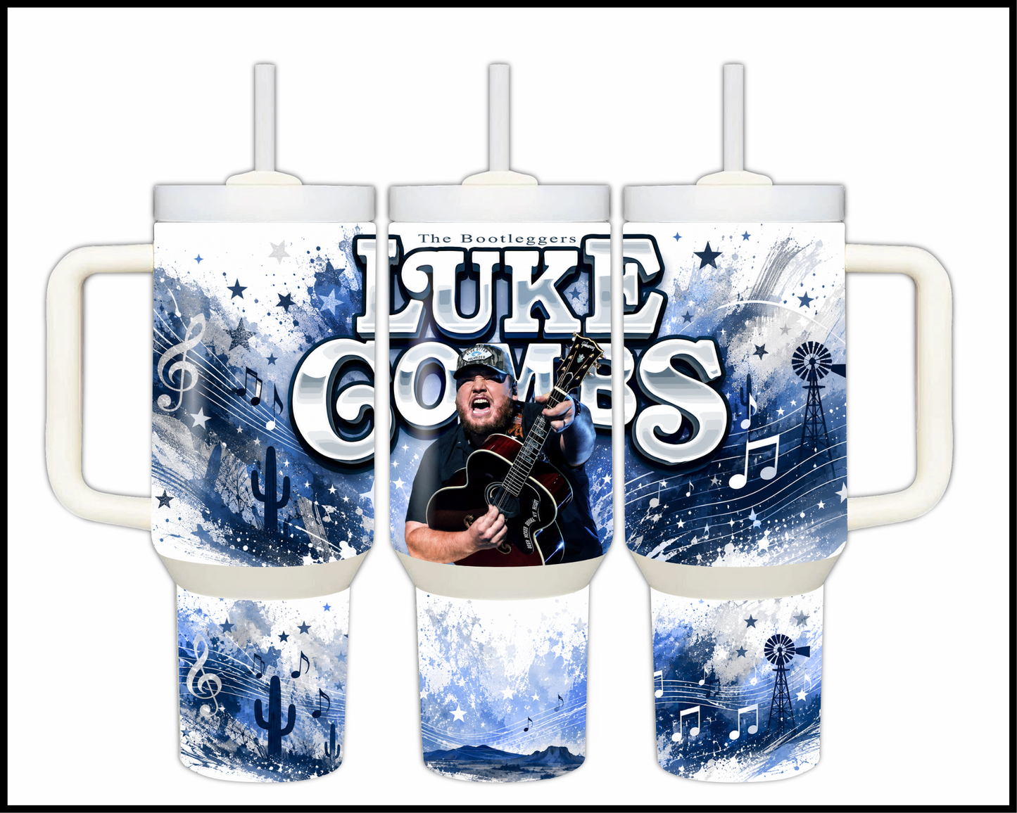 Luke Combs Big Guzzler Stainless Steel Tumbler (1018)