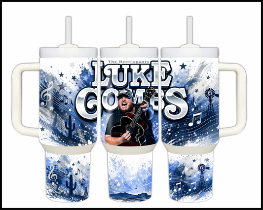 Luke Combs Big Guzzler Stainless Steel Tumbler (1018)