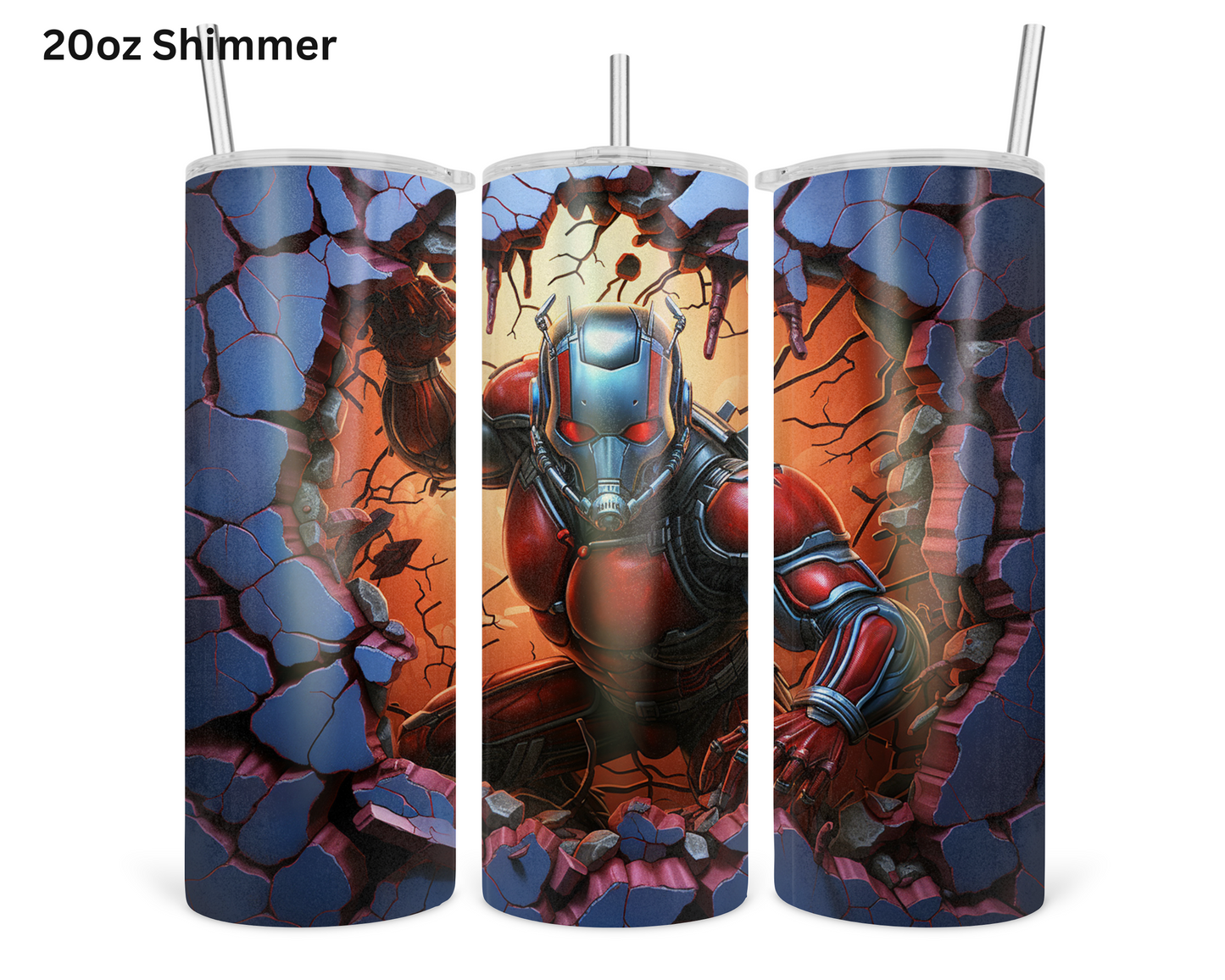 Ant Man Wall Break Tumbler