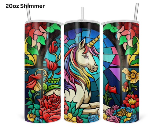 Unicorn in Color Tumbler