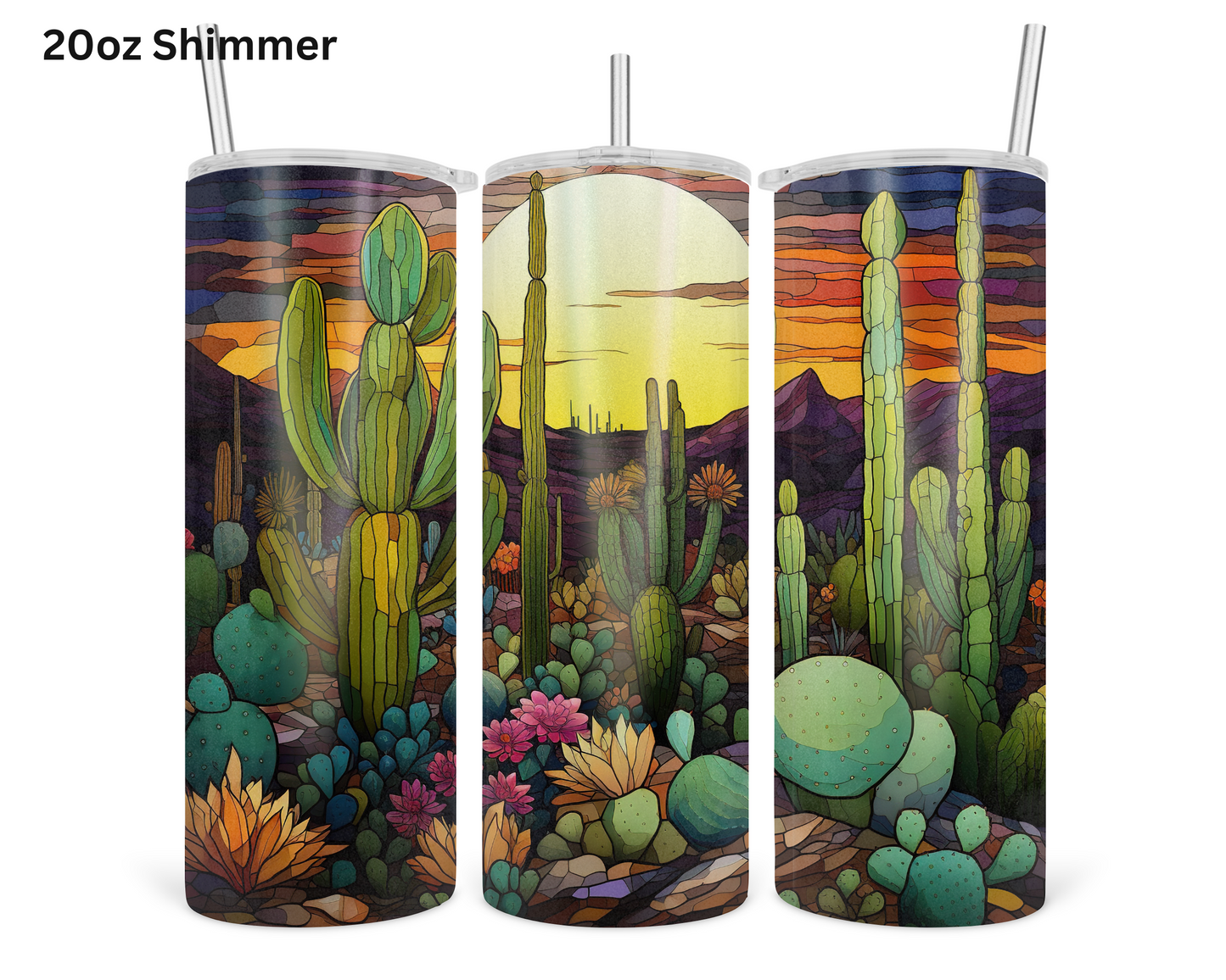 Hot Desert Cactus Tumbler