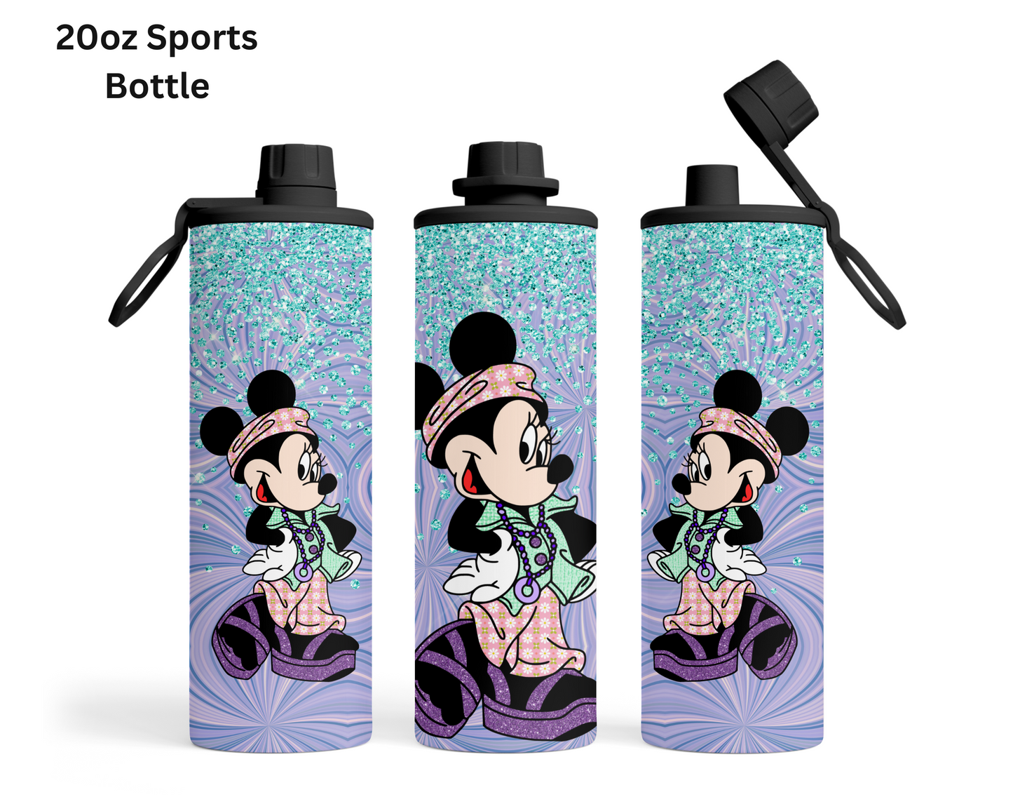 Minnie Stylish Purple Tumbler